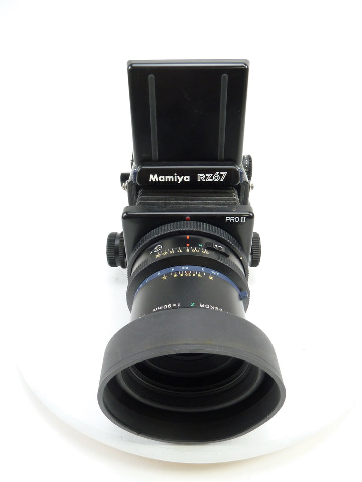 Mamiya RZ67 Pro II Kit with 90MM F3.5 W, WLF, and Pro II 120 Back Medium Format Equipment - Medium Format Cameras - Medium Format 6x7 Cameras Mamiya 10132201