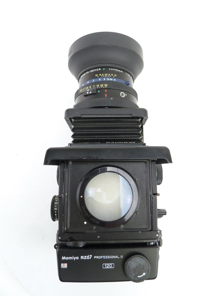 Mamiya RZ67 Pro II Outfit with 110MM F2.8 W Lens, 120 Pro II Magazine, and WLF Medium Format Equipment - Medium Format Cameras - Medium Format 6x7 Cameras Mamiya 332324