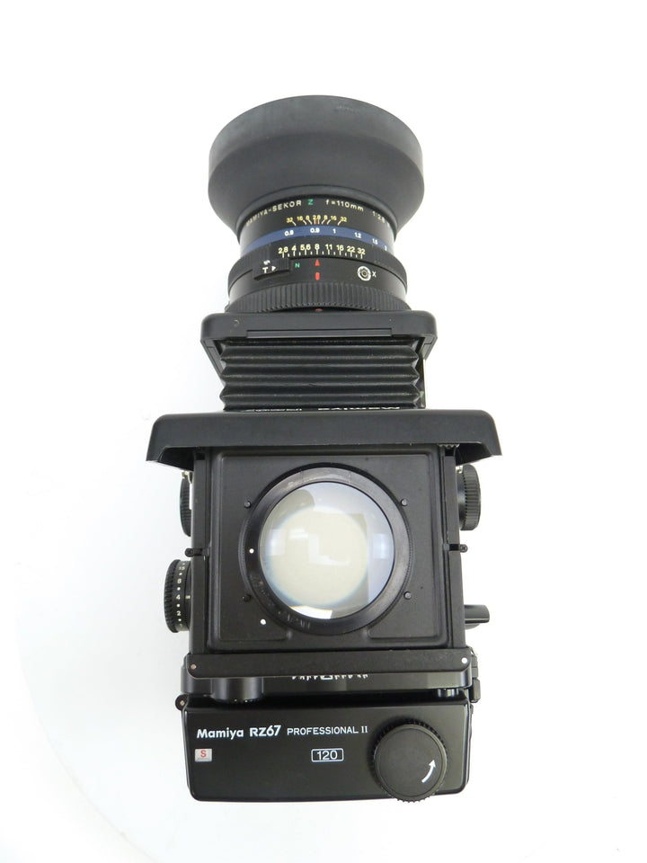 Mamiya RZ67 Pro II Outfit with 110MM F2.8 W Lens, Pro II 120 Mag, & WLF Medium Format Equipment - Medium Format Cameras - Medium Format 6x7 Cameras Mamiya 722240