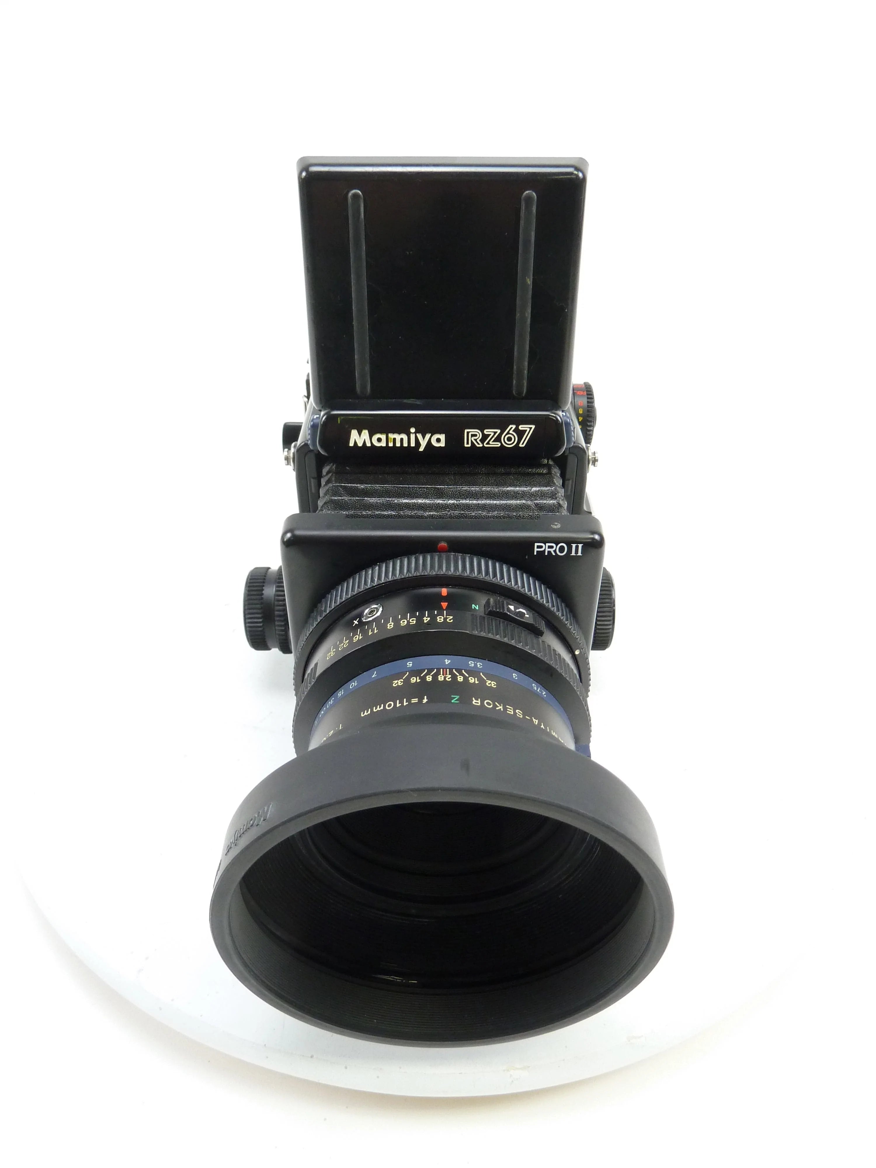 Mamiya RZ67 Pro II Outifit with 110MM F2.8 W, 120 Pro II Mag, and Wais ...