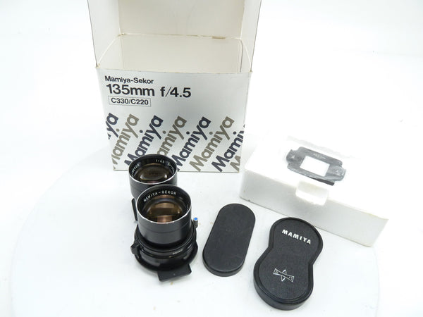 Mamiya TLR 135MM F4.5 Blue Dot Lens in Box Medium Format Equipment - Medium Format Lenses - Mamiya TLR Mount Mamiya 1312358