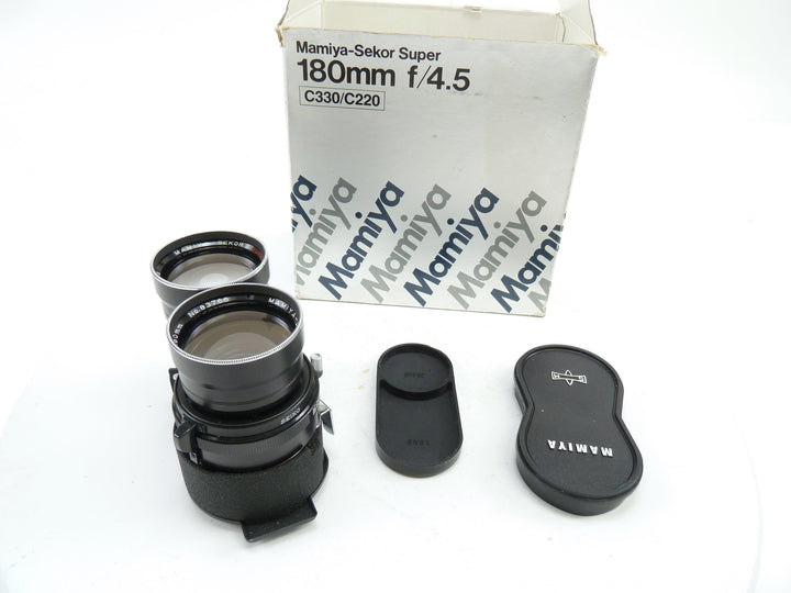 Mamiya TLR 180MM F4.5 Telephot Lens in Box Medium Format Equipment - Medium Format Lenses - Mamiya TLR Mount Mamiya 1312357