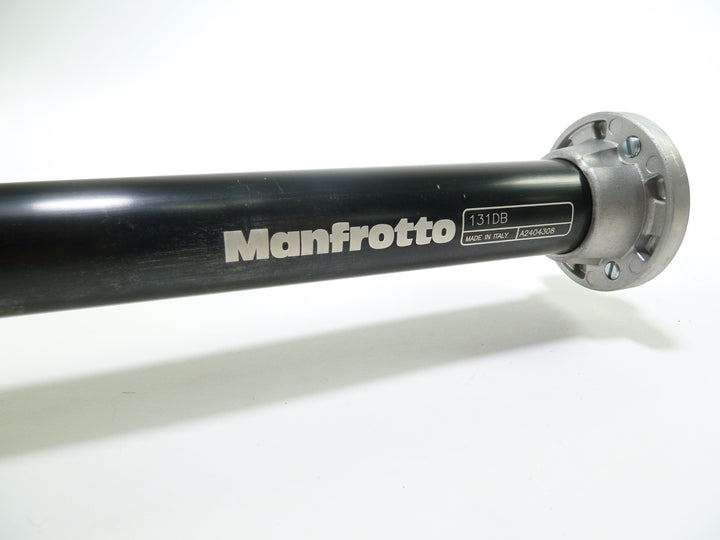 Manfrotto 131DB Reproduction Arm Black Double Camera Lateral Side Arm for Tripods Tripods, Monopods, Heads and Accessories Manfrotto MAN131DBU1222