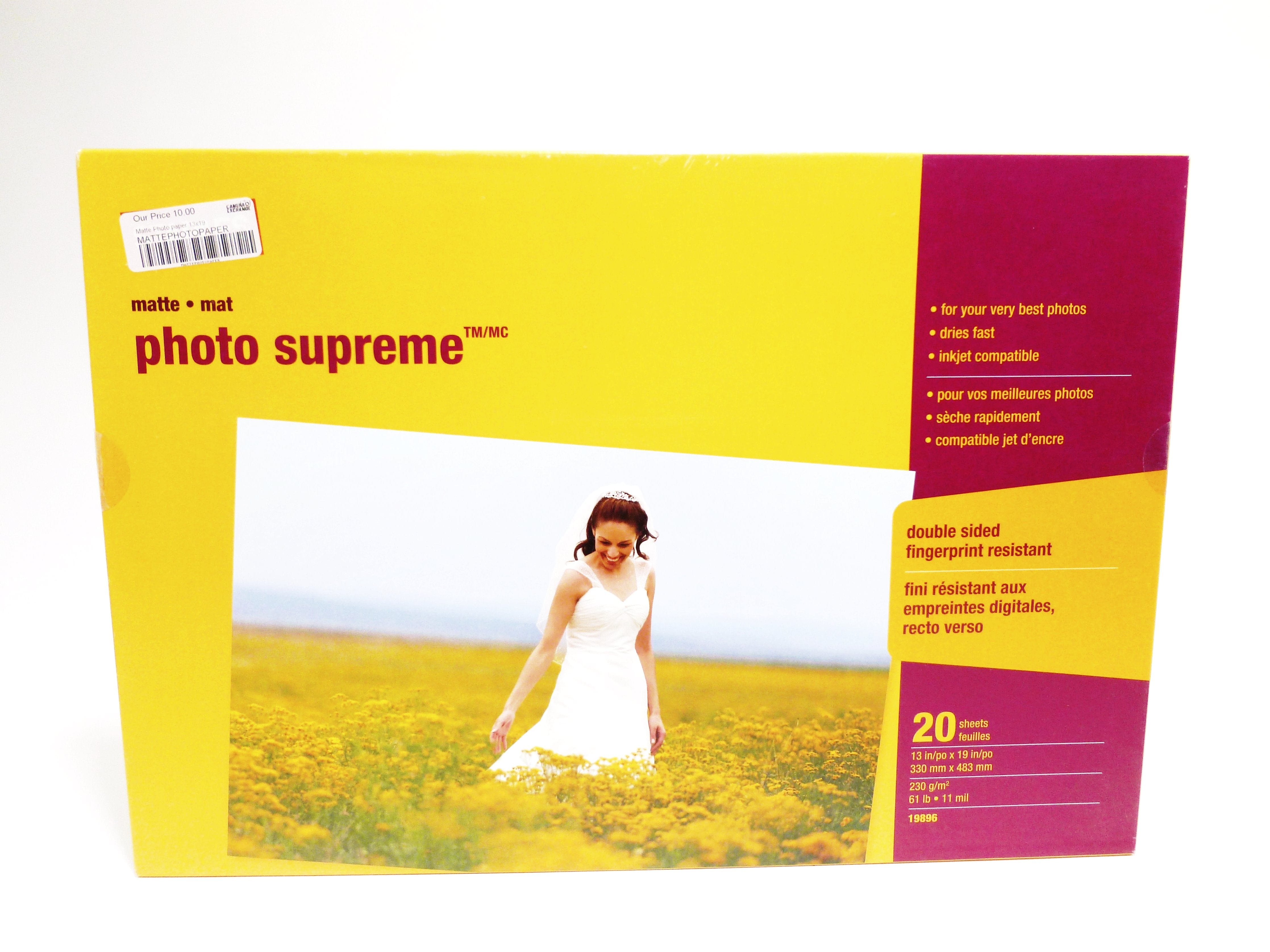 Matte Photo Paper 13x19 – Camera Exchange