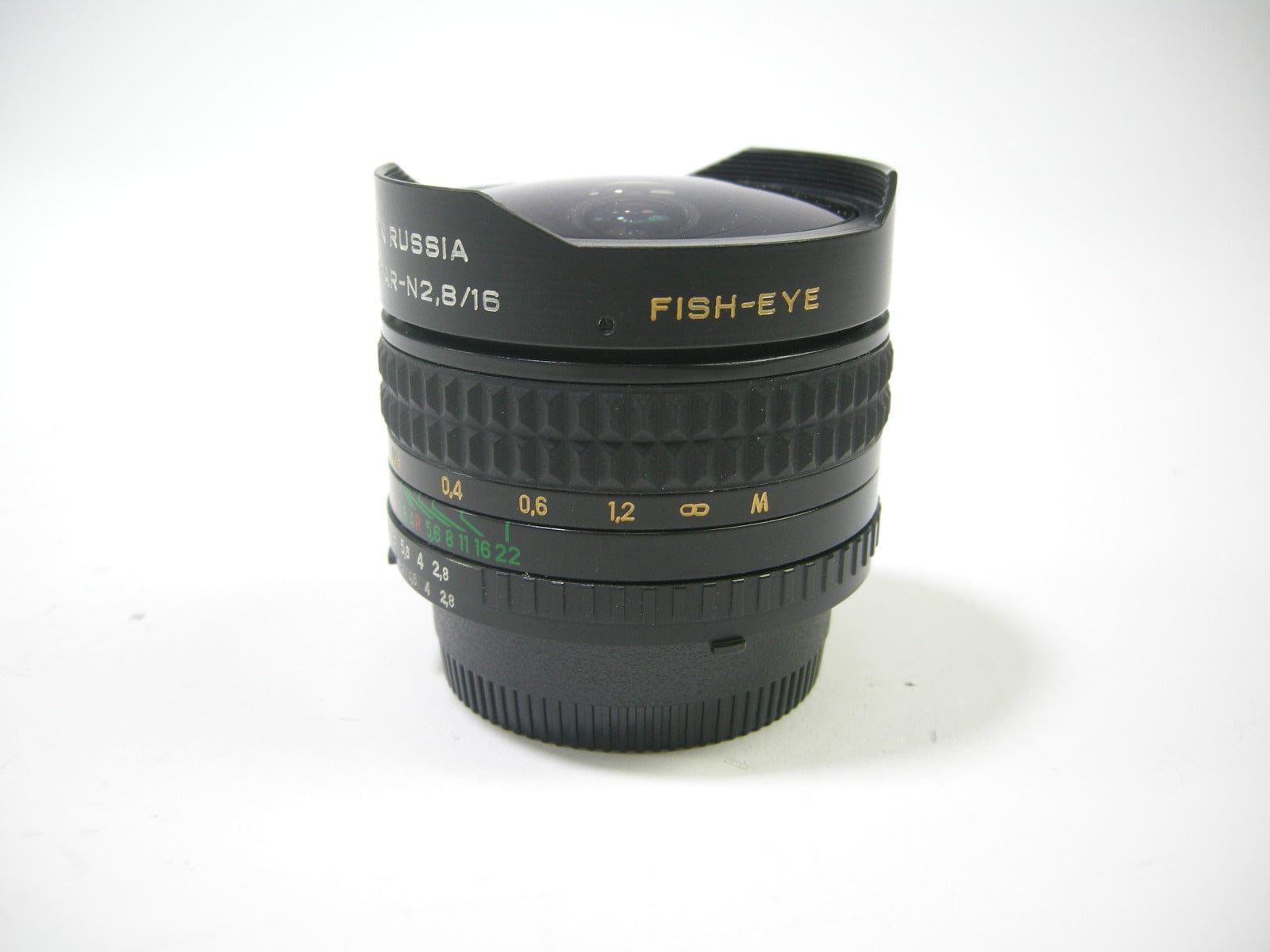 MC Zenitar-N 2,8/16 Fisheye 16mm f2.8 Lens for Nikon F Mount