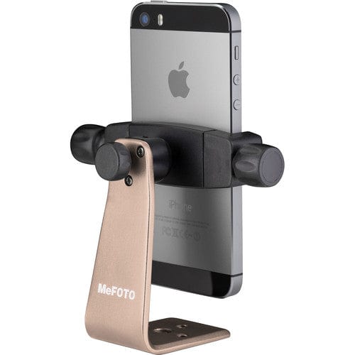 MeFOTO SideKick360 Smartphone Tripod Adapter Gold Cell Phone Accessories MeFOTO MPH100A