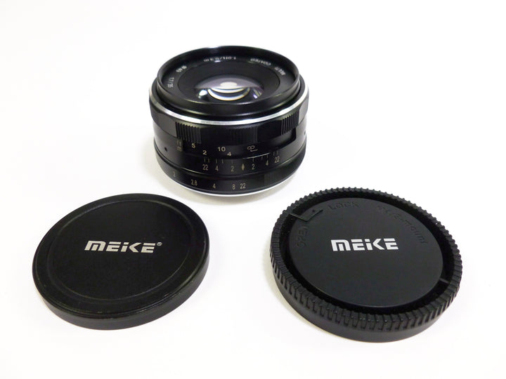 Meike 35mm f/1.7 Lens for Micro 4/3 Lenses - Small Format - Micro 43 Mount Lenses Meike AGL3046