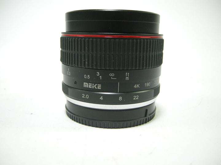 Meike 4K 190* 6.5mm f2.0 Fisheye Fuji X-Mount, Nikon 1 Lenses - Small Format - Fuji XF Mount Lenses Meike 21032202