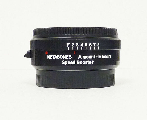 Metabones Sony A Mount to E Mount Speed Booster - MB-SPA-E-BM1 Lens Adapters and Extenders Metabones GH1301000205