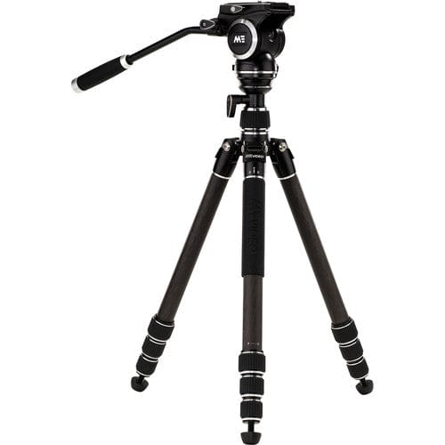 MeVideo Globetrotter Video Travel Tripod Carbon Fiber Black Tripods, Monopods, Heads and Accessories MeVideo GTVCBLK