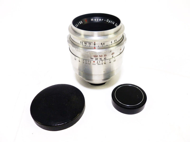 Meyer-Optik Gorlitz Primotar 80mm f/3.5 V Lens for Exakta Mount PARTS ONLY Lenses - Small Format - Exakta Mount Lenses Meyer-Optik 1417049