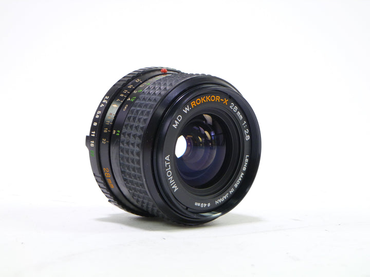 Minolta 28mm f/2.8 MD W.ROKKOR-X Lenses - Small Format - Minolta MD and MC Mount Lenses Minolta 1060000