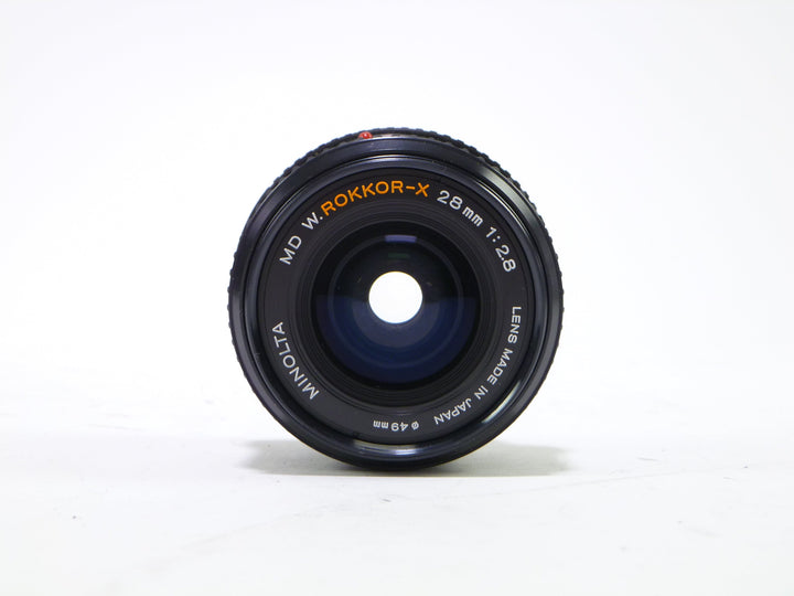 Minolta 28mm f/2.8 MD W.ROKKOR-X Lenses - Small Format - Minolta MD and MC Mount Lenses Minolta 1060000