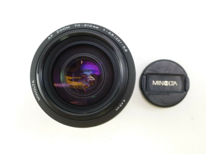 Minolta 70-210mm F/4.5-5.6 AF Zoom Lens for Minolta A-Mount with Accessories, EC Lenses - Small Format - Sony& - Minolta A Mount Lenses Minolta 61502071