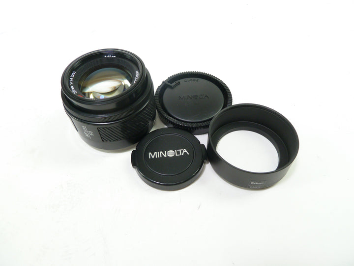 Minolta AF  50mm f/1.4 A Mount Lens Lenses - Small Format - SonyMinolta A Mount Lenses Minolta 1185187