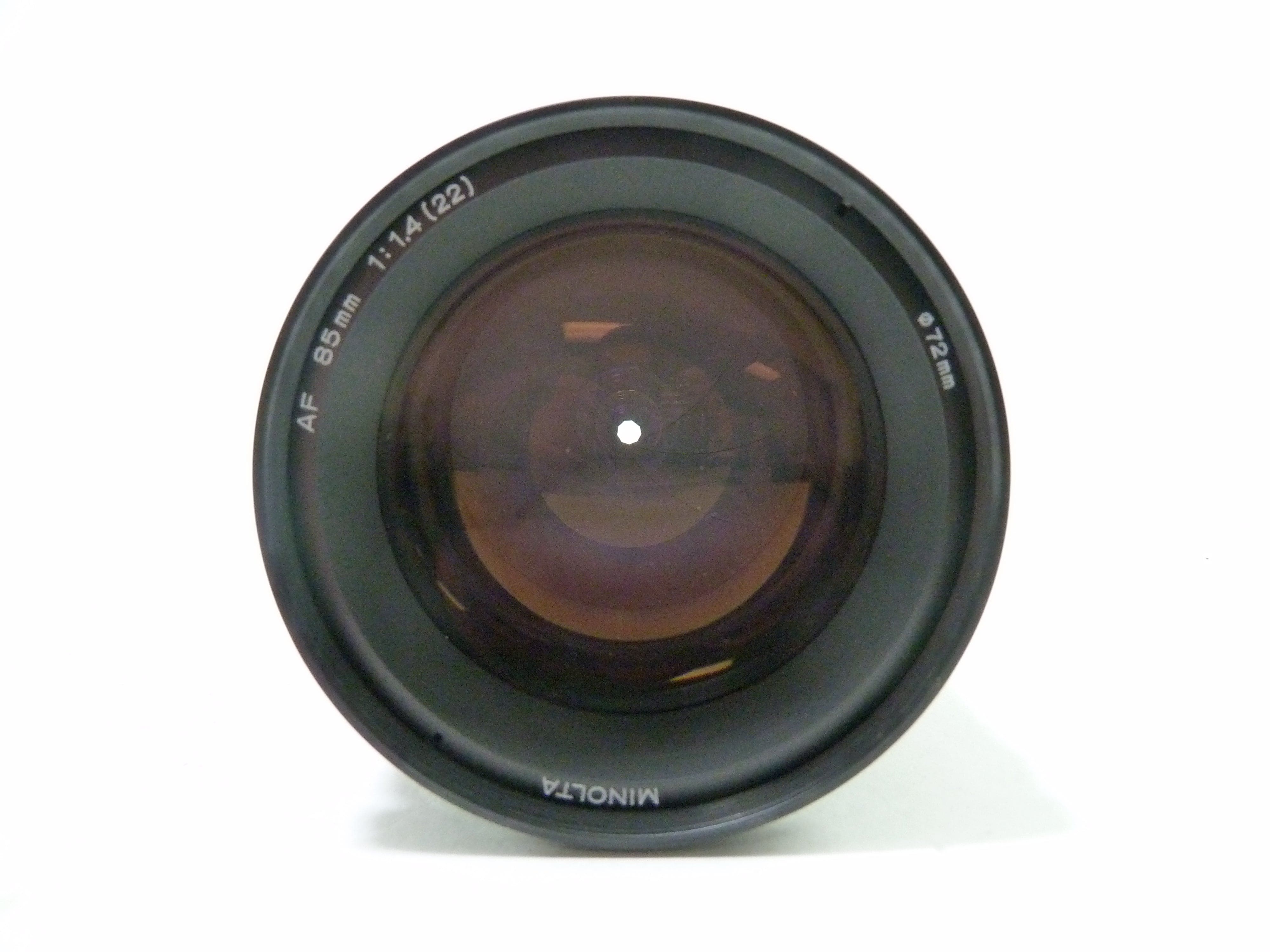 Minolta AF 85mm f/1.4 A mount Lens – Camera Exchange