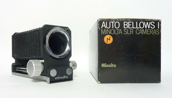 Minolta Auto-Bellows 1 In Excellent Condition in Box Macro and Close Up Equipment Minolta MINOLTAAB1