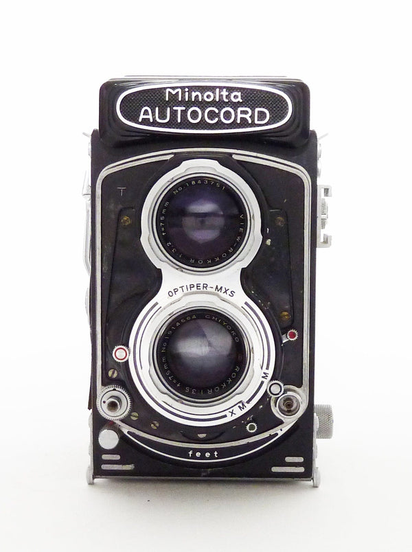 Minolta Autocord TLR with Rokkor 75mm f3.5 Lens Medium Format Equipment - Medium Format Cameras - Medium Format TLR Cameras Minolta 144050