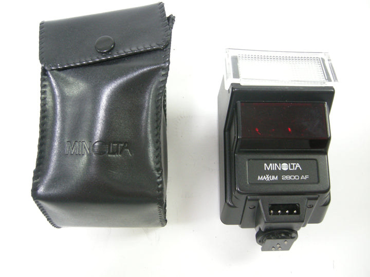Minolta Maxxum 2800 AF Shoe Mount Flash Flash Units and Accessories - Shoe Mount Flash Units Minolta 0742471