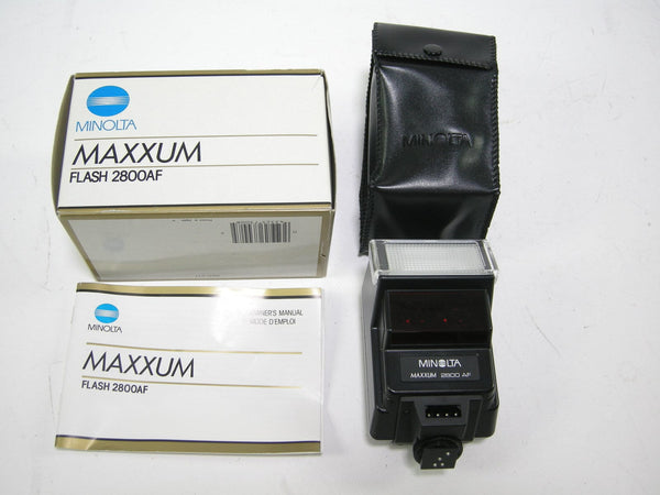 Minolta Maxxum 2800AF Shoe Mount Flash Flash Units and Accessories - Shoe Mount Flash Units Minolta 88216170