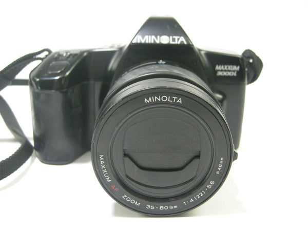 Minolta Maxxum 3000i 35mm SLR w/Maxxum AF Zoom 35-80mm f4-5.6 35mm Film Cameras - 35mm SLR Cameras Minolta 11405553