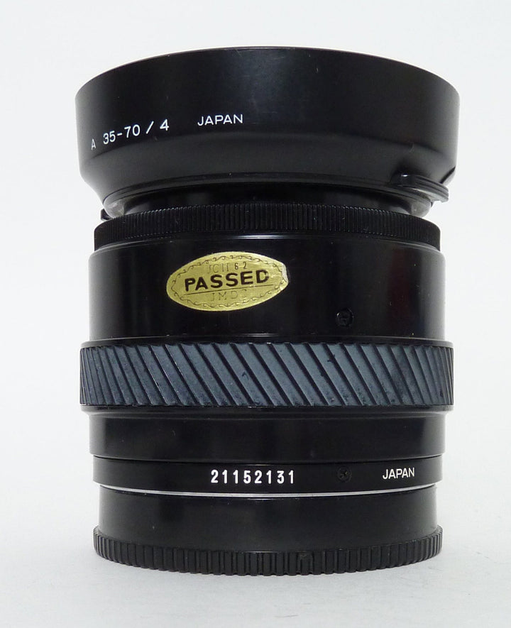 Minolta Maxxum 35-70mm F4 A Mount Lens Lenses - Small Format - Sony& - Minolta A Mount Lenses Minolta 2115213