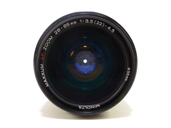 Minolta Maxxum AF 28-85mm f/4.5 Zoom Lens Lenses - Small Format - Minolta MD and MC Mount Lenses Minolta 1052018