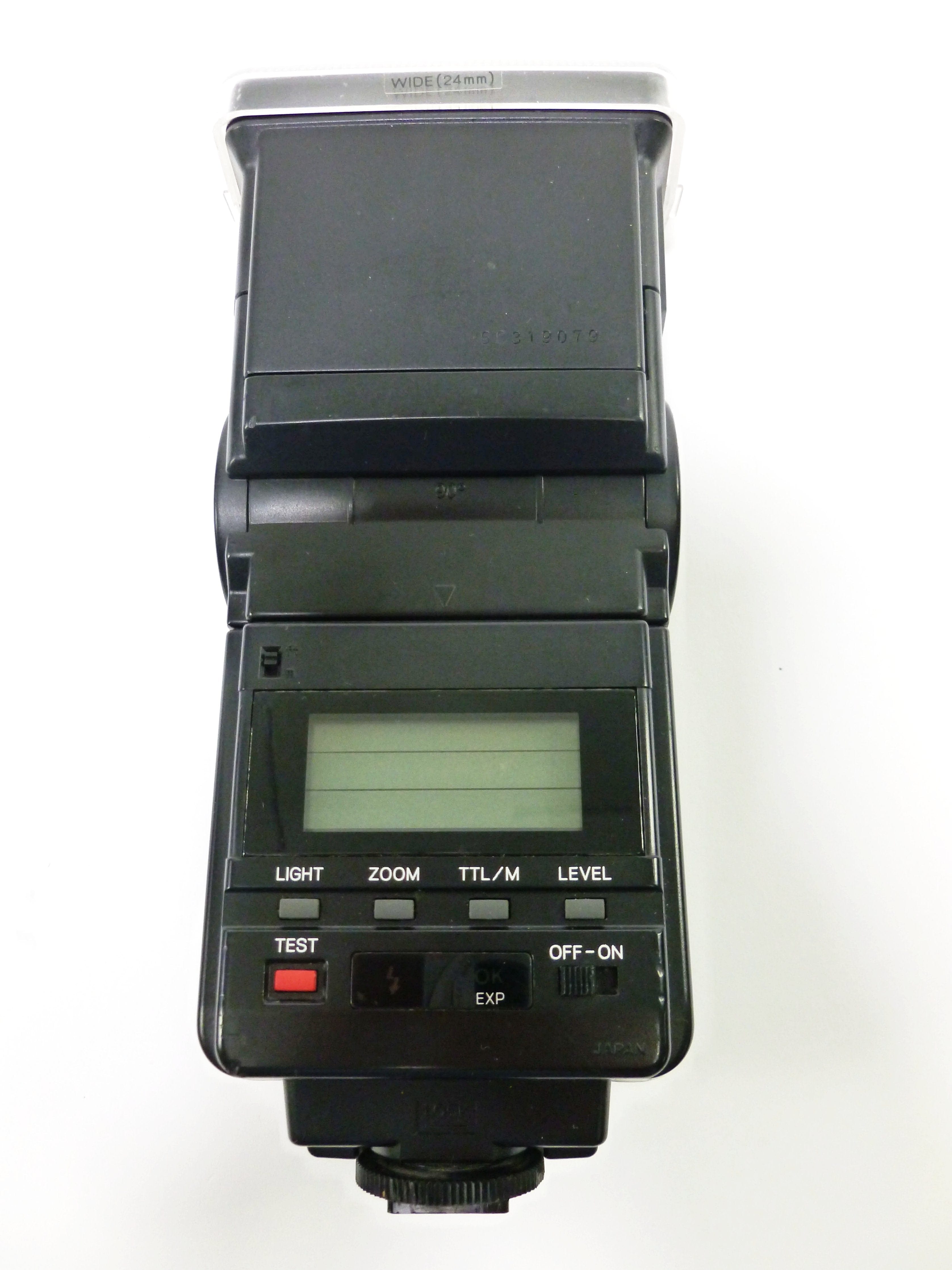 Minolta 4000AF flash professionnel pour appareils photo reflex analogiques LCD écran Minolta 4000AF flash professionnel pour appareils photo reflex analogiques LCD écran