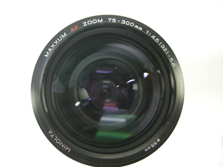 Minolta Maxxum AF Zoom 75-300mm f4.5-5.6 A Mount Lenses - Small Format - SonyMinolta A Mount Lenses Minolta 19104845