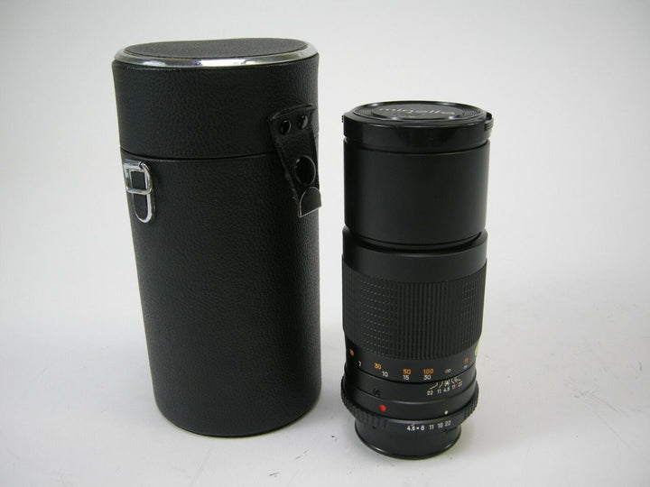 Minolta MC 200mm f/4.5 Celtic  Lens w/ retractable hood Lenses - Small Format - Minolta MD and MC Mount Lenses Minolta 1201920P