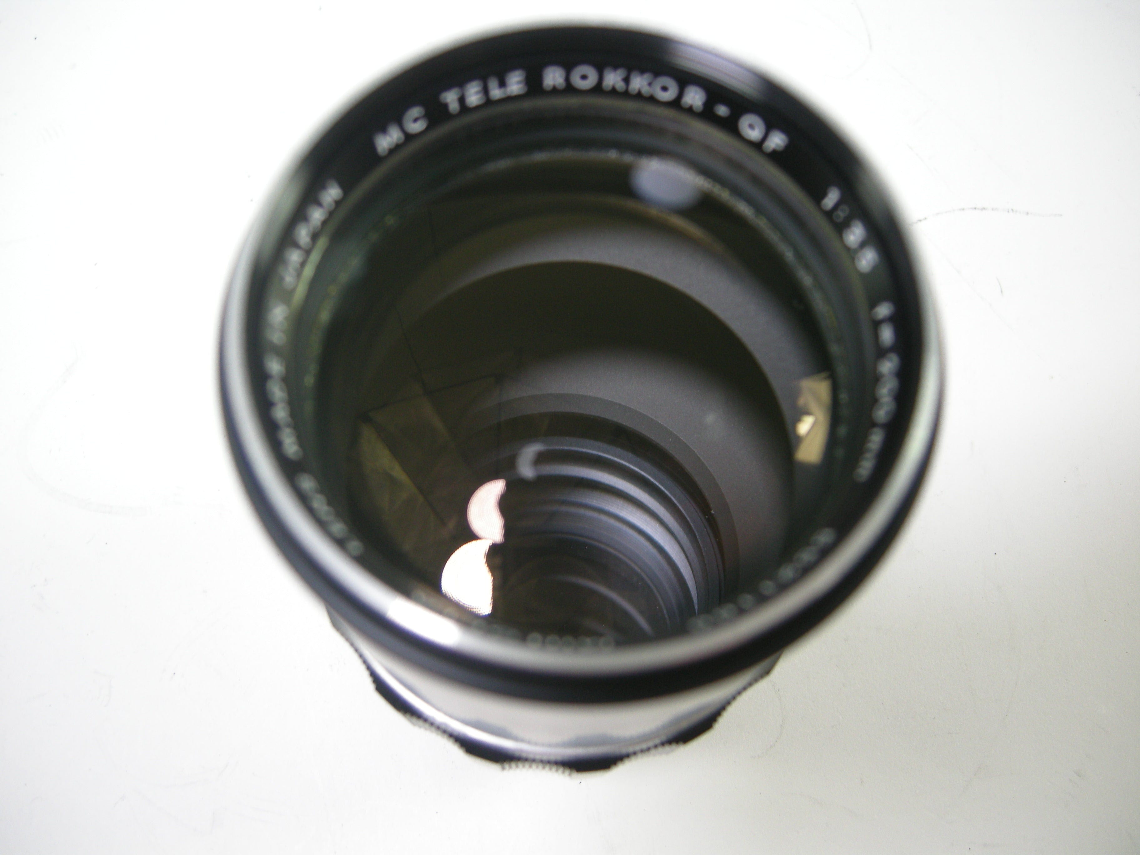 Objectif Minolta MC Tele Rokkor Qf 200mm F/3.5 - Monture MC - Manuel - Japon
