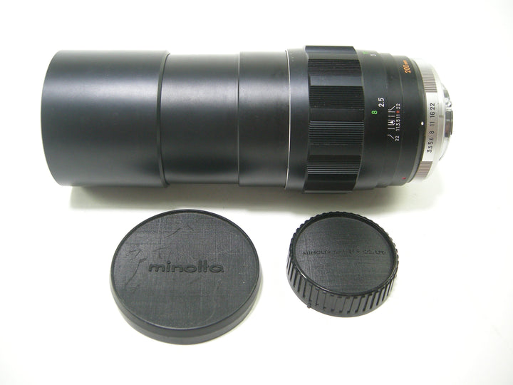 Minolta MC Tele Rokkor-QF 200mm f3.5 Lenses - Small Format - Minolta MD and MC Mount Lenses Minolta 5521166
