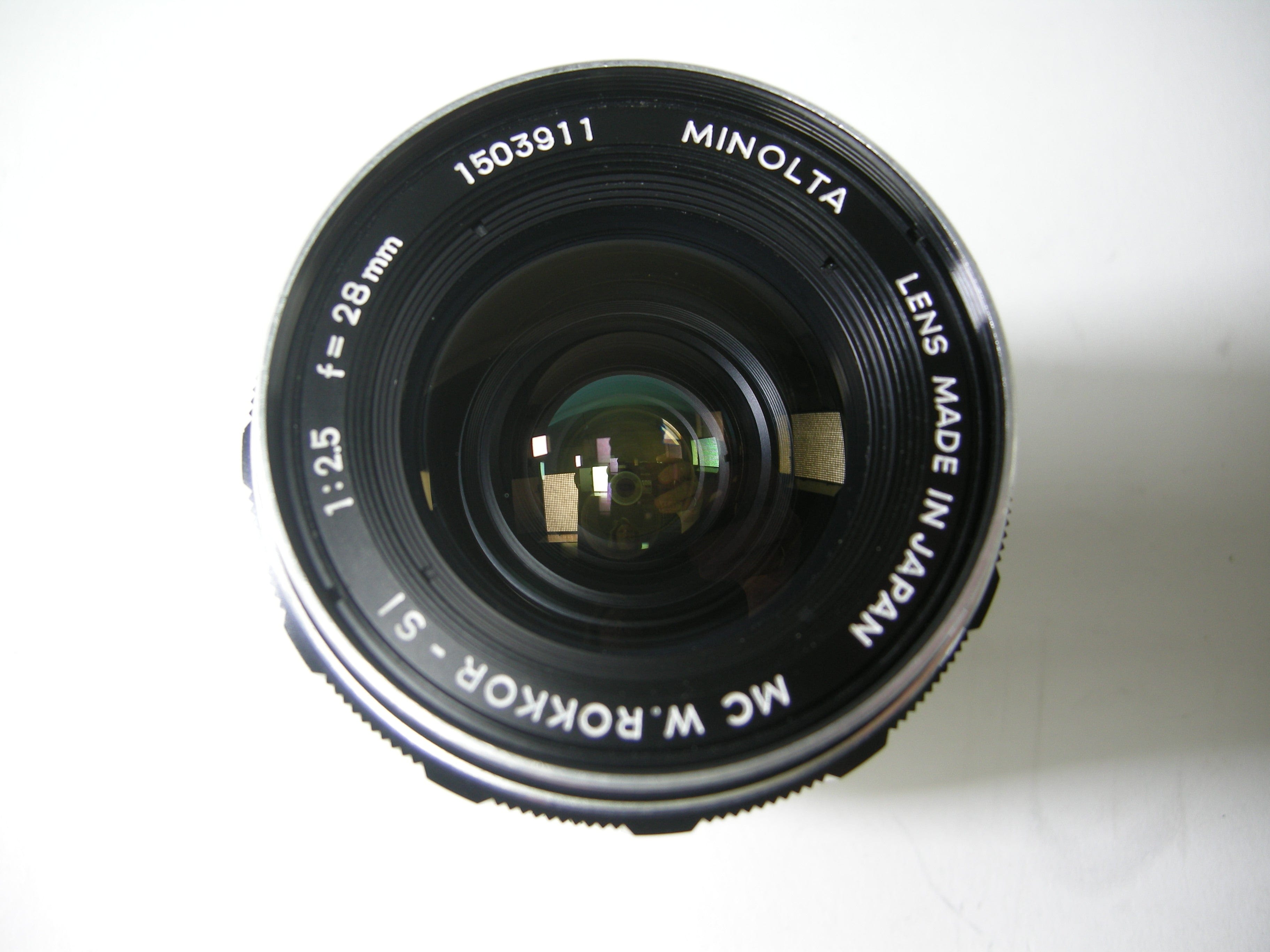 Minolta ミノルタ MC W.Rokkor SI 28mm f2.5 Minolta Minolta MC W ROKKOR-SI 28mm F2.5 Looks New | eBay