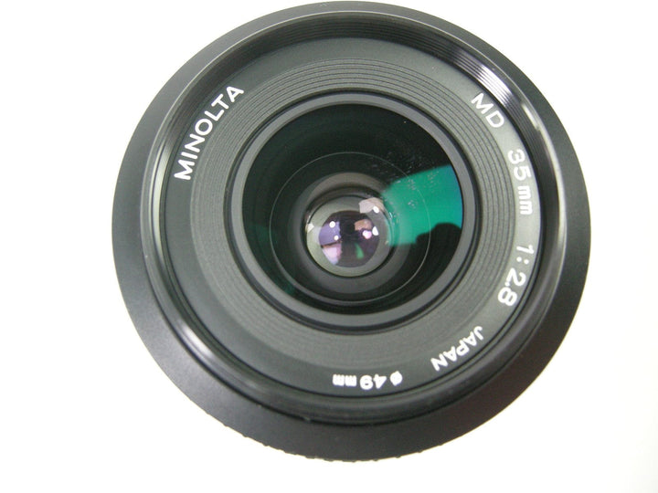 Minolta MD 35mm f2.8 Lens Lenses - Small Format - Minolta MD and MC Mount Lenses Minolta 8006530