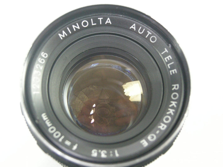 Minolta MD Auto Tele Rokkor-QE 100mm f3.5 Lenses - Small Format - Minolta MD and MC Mount Lenses Minolta 1203266