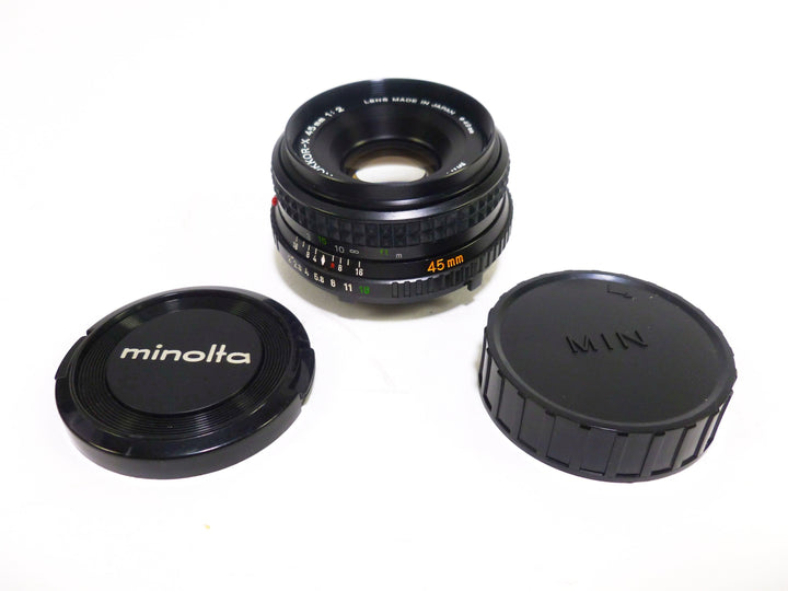 Minolta MD Rokkor-X 45mm f/2 Lens Lenses - Small Format - Minolta MD and MC Mount Lenses Minolta 1943203