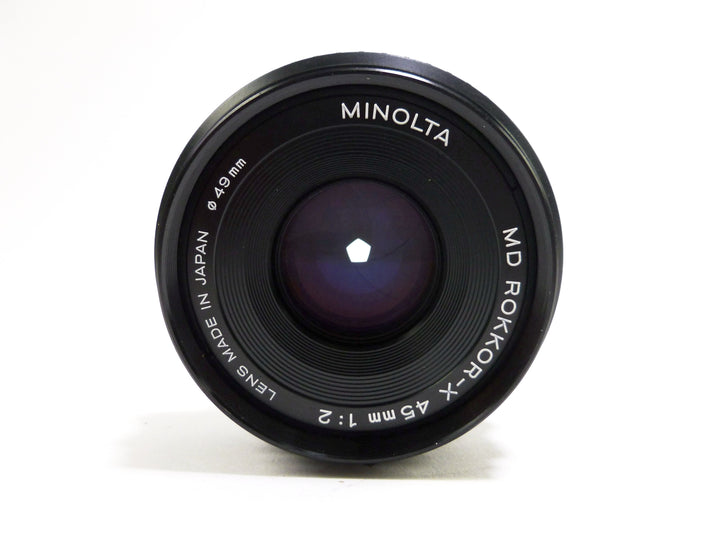 Minolta MD Rokkor-x 45mm f/2 Lens Lenses - Small Format - Minolta MD and MC Mount Lenses Minolta 2390336