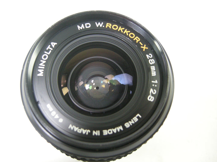 Minolta MD W.Rokkor-X 28mm f2.8 Lenses - Small Format - Minolta MD and MC Mount Lenses Minolta 1075033