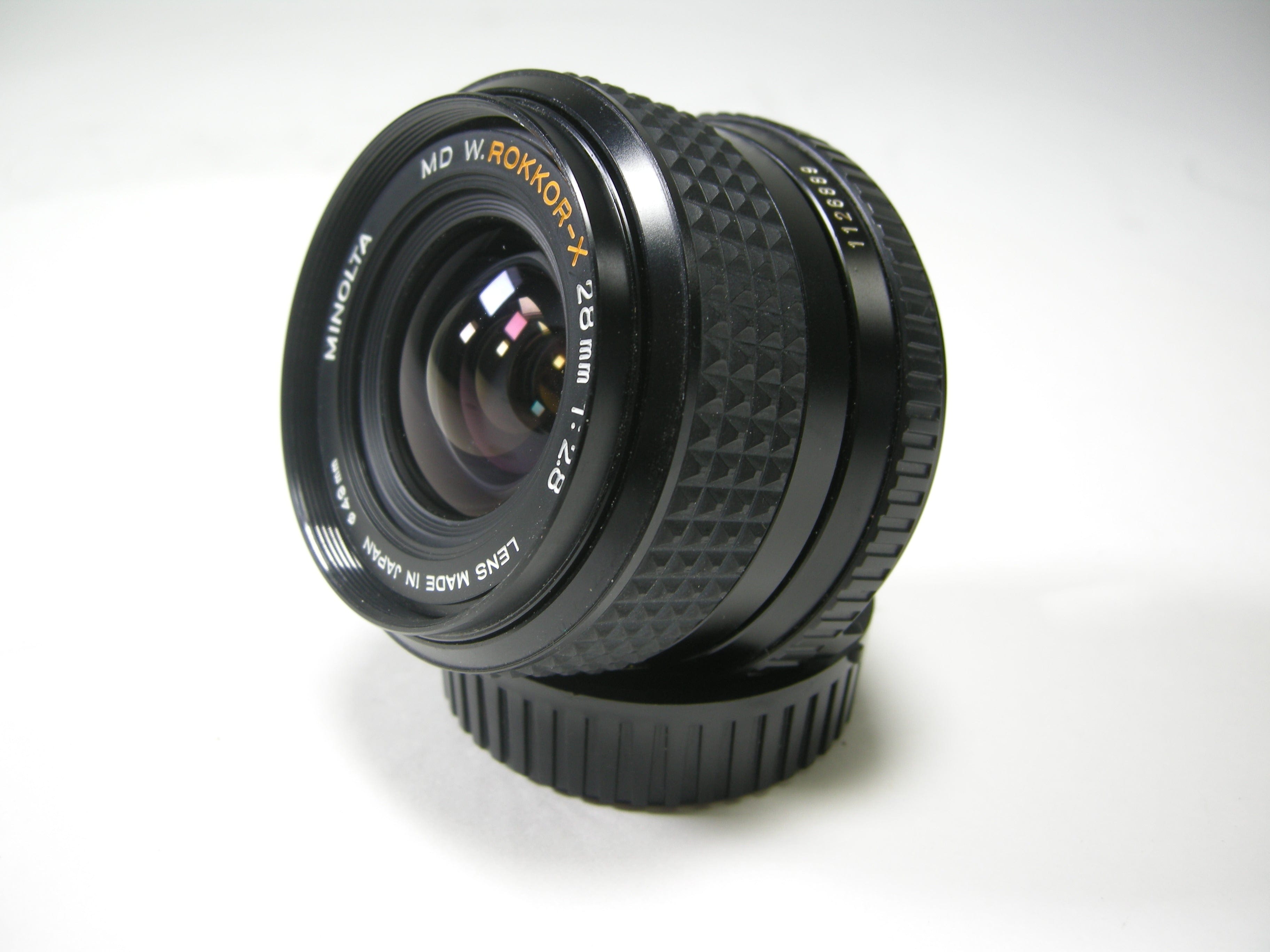 Minolta MD W. Rokkor-X 28mm f2.8 – Camera Exchange