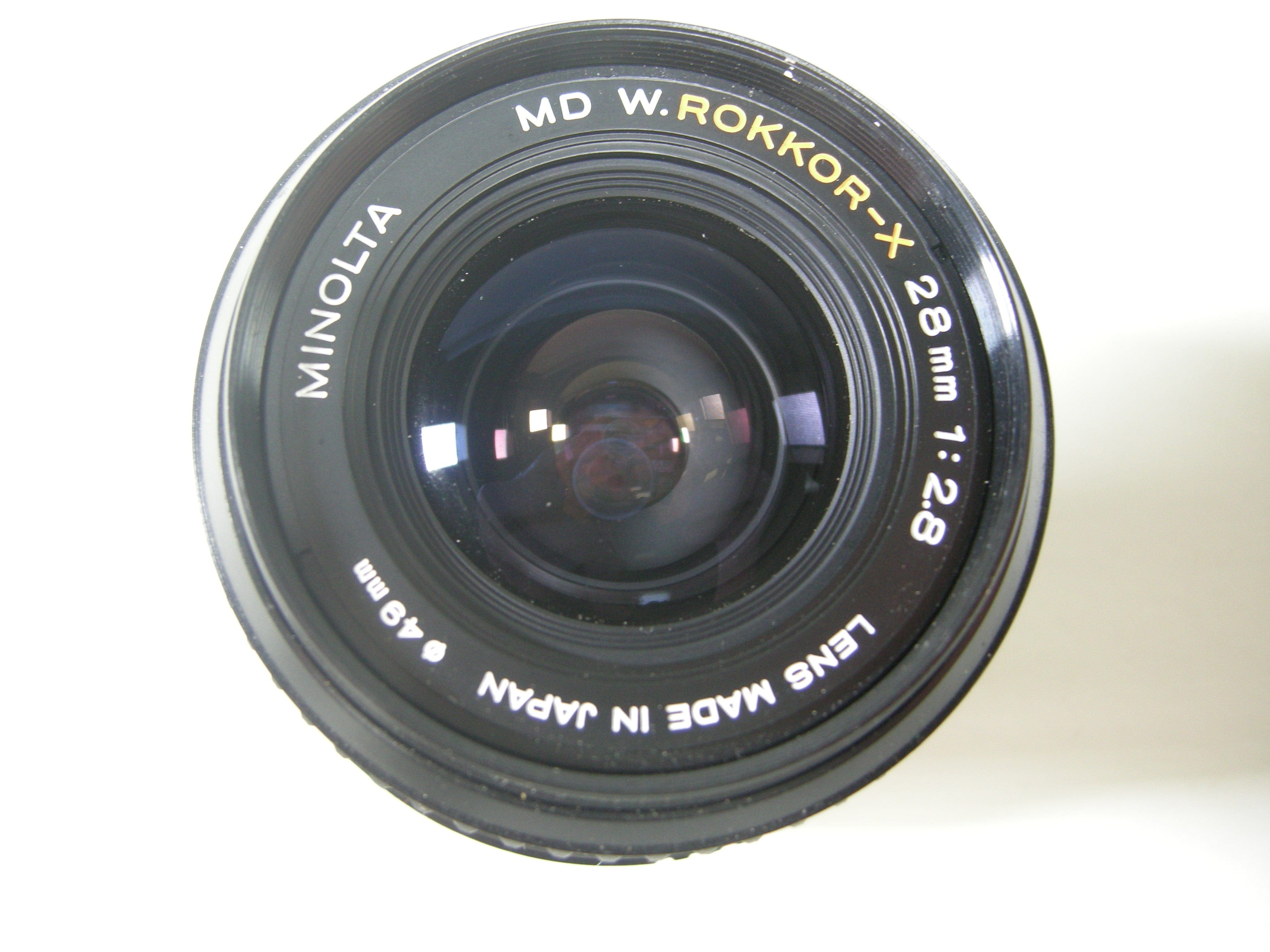 Minolta MD W. Rokkor-X 28mm f2.8 – Camera Exchange