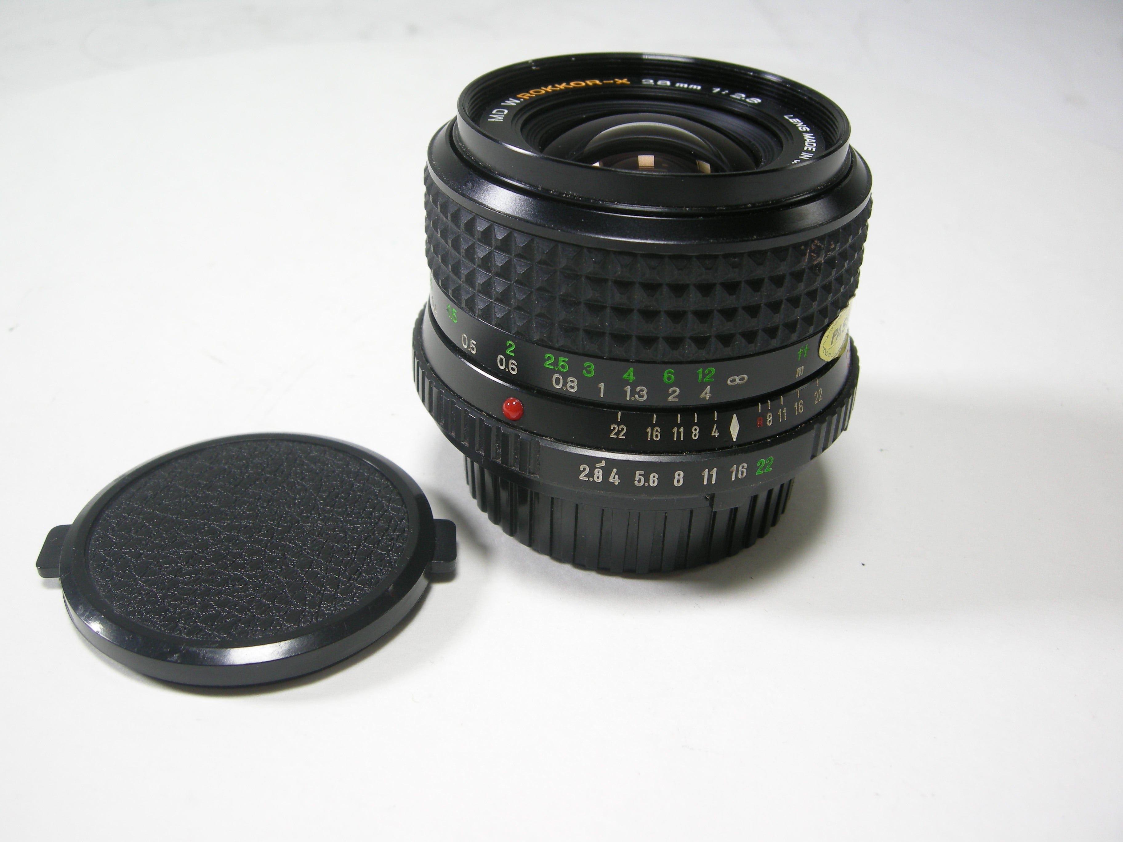 Minolta MD W. Rokkor-X 28mm f2.8 – Camera Exchange