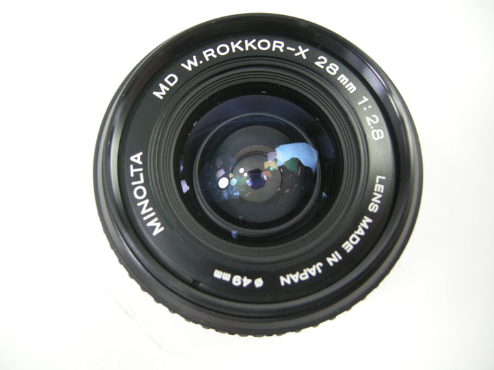 Minolta MD W.Rokkor-X 28mm f2.8 Wide Angle lens Lenses - Small Format - Minolta MD and MC Mount Lenses Minolta 1199835