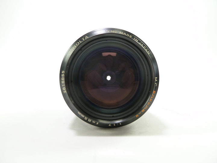 Minolta Rokkor-X 85mm f/1.7 MD mount Lens - EXCELLENT CONDITION Lenses - Small Format - Minolta MD and MC Mount Lenses Minolta 2616855