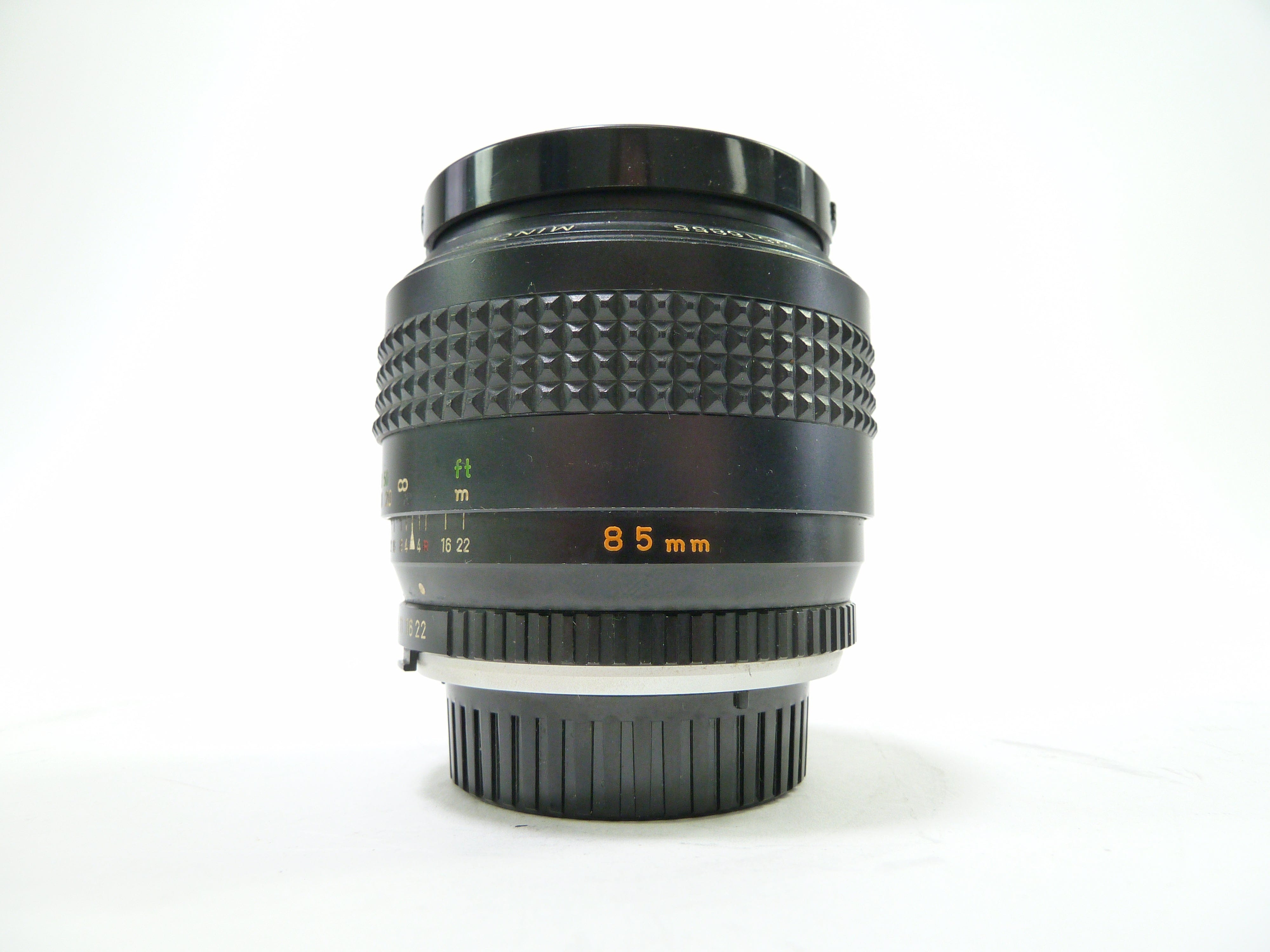 Minolta Rokkor-X 85mm f/1.7 MD mount Lens - EXCELLENT CONDITION ...