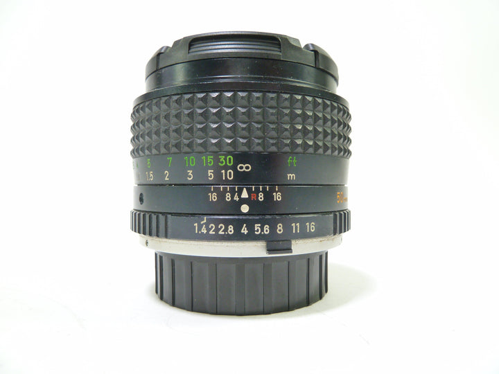 Minolta Rokkor-X PG 50mm f/1.4 Lens for MD mount Lenses - Small Format - Minolta MD and MC Mount Lenses Minolta 3735256
