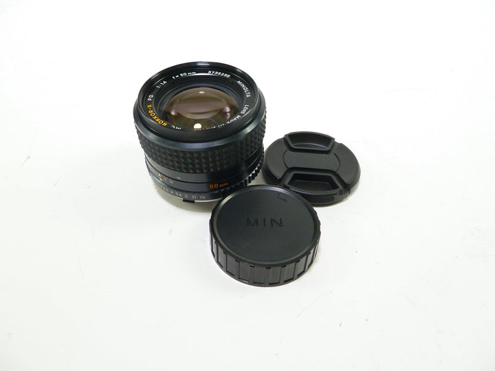 Minolta Rokkor-X PG 50mm f/1.4 Lens for MD mount Lenses - Small Format - Minolta MD and MC Mount Lenses Minolta 3735256
