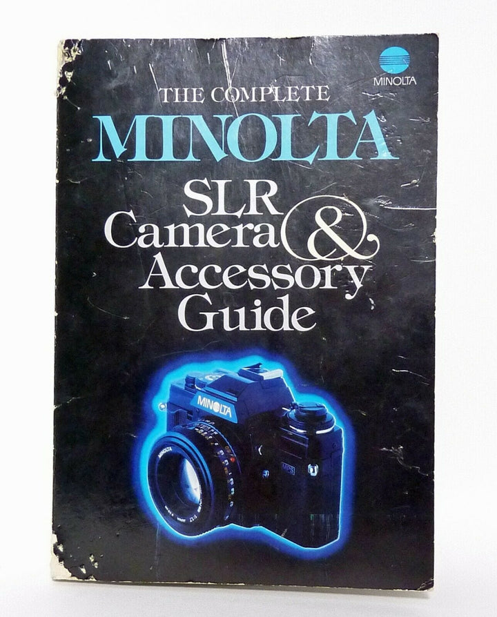 Minolta SLR Camera and Accessory Guide 1983 XG-1, XG-A, X-700, X-570 Books and DVD's Minolta 0880410019