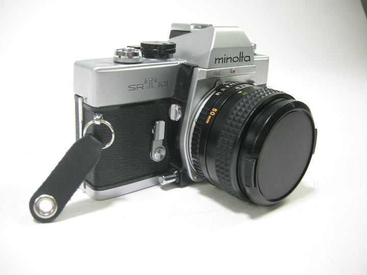 Minolta SRT 101 35mm SLR w/50mm f1.7 35mm Film Cameras - 35mm SLR Cameras - 35mm SLR Student Cameras Minolta 1543302