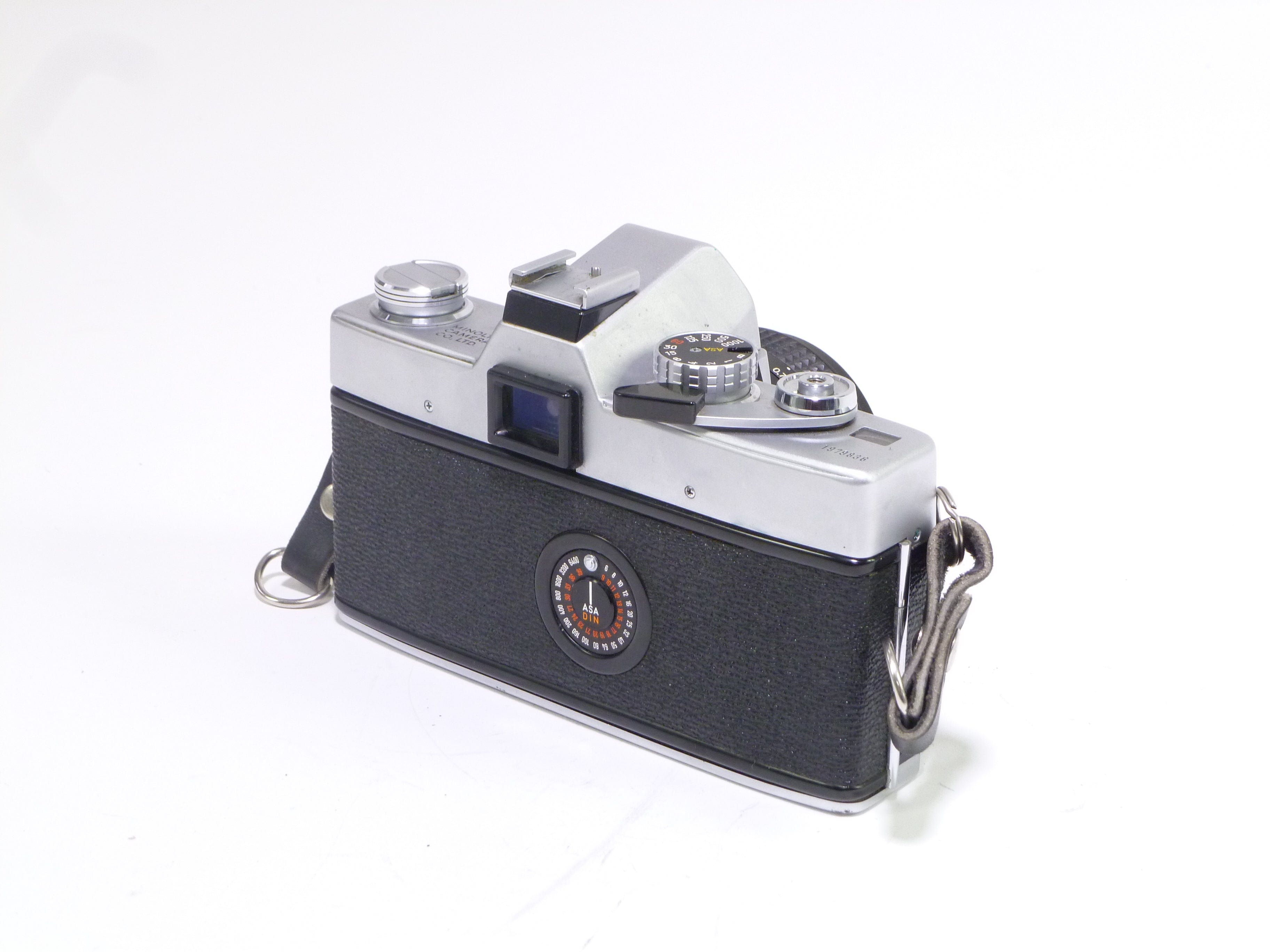 Minolta SRT 101 Manual Focus SLR 35mm Film Camera Body with a