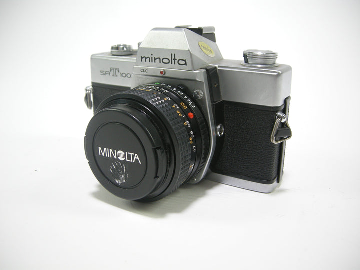 Minolta SRT100x 35mm SLR camera w/MD 50mm f2 35mm Film Cameras - 35mm SLR Cameras - 35mm SLR Student Cameras Minolta 8520260